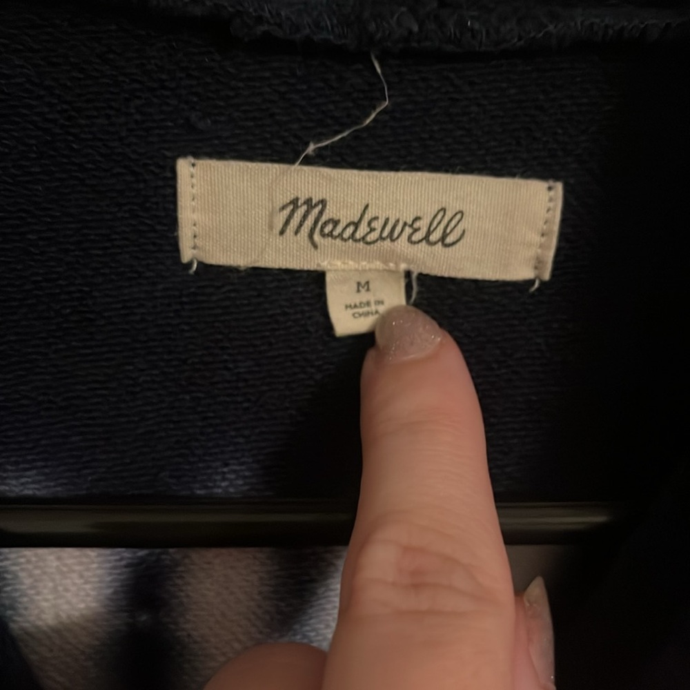 Madewell Cotton Retro Hoodie - Picture 4 of 6